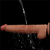 Dildo Dual Density Piel Deslizante 13.5