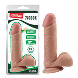 Dildo Dual Density Fashion Dude 20 Cm Color Natural