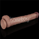Dildo Dual Layer Articulable Xxl 14,5