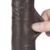 Dildo Dual Layer Piel Deslizante 8
