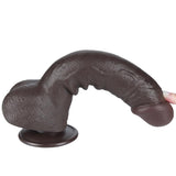 Dildo Dual Layer Piel Deslizante 9.5