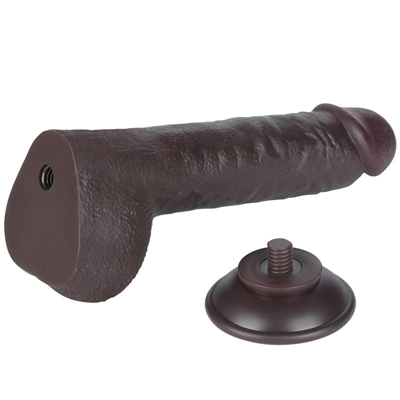 Dildo Dual Layer Piel Deslizante 9.5