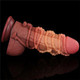 Dildo Dual Layer Tamaño King Nature 9.5