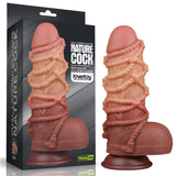 Dildo Dual Layer Tamaño King Nature 9.5
