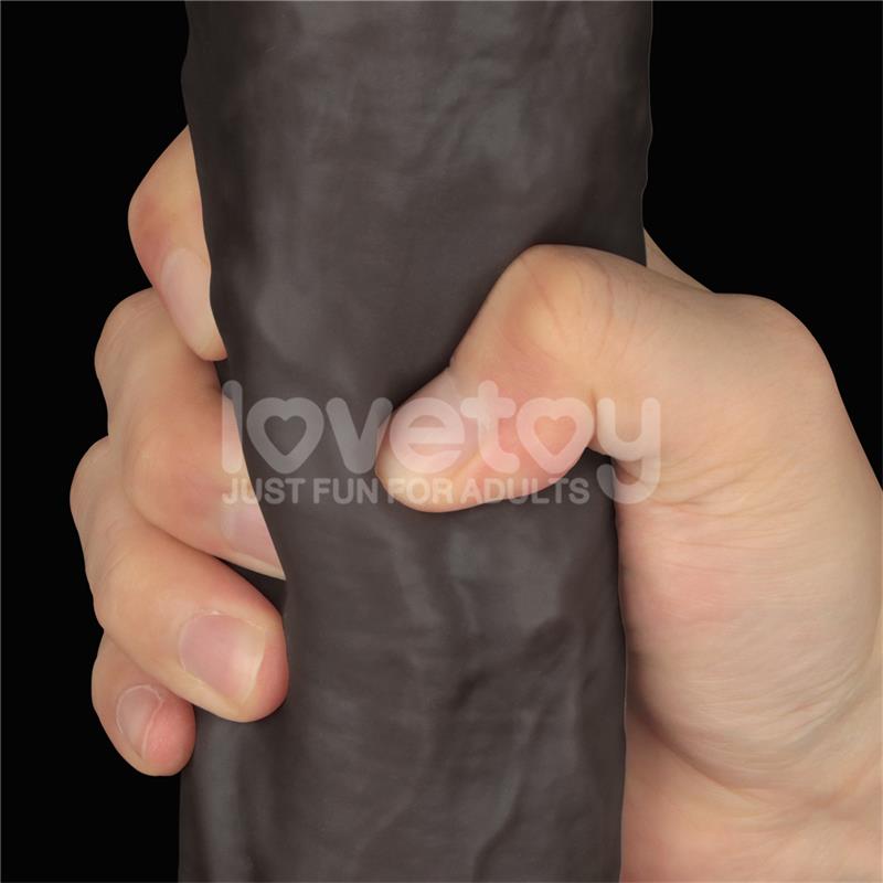 Dildo Dual Layered Articulable Xxl 14.5