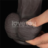 Dildo Dual Layered Articulable Xxl 14.5