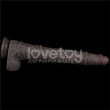 Dildo Dual Layered Articulable Xxl 16