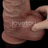 Dildo Dual Layered Xxl 10.5 Negro