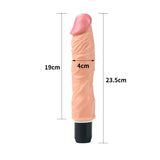 Dildo Flexi 9.5 Con Vibración Natural