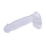 Dildo Hi-Rubber 7 Transparente