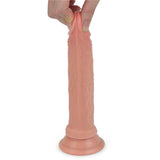 Dildo Nature 7 Silicona Líquida Marrón