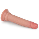 Dildo Nature 7 Silicona Líquida Marrón
