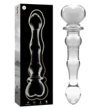 Dildo  Nebula Series By Ibiza Modelo 21 Cristal Borosilicato 20.5 X 3.5 Cm Transparente