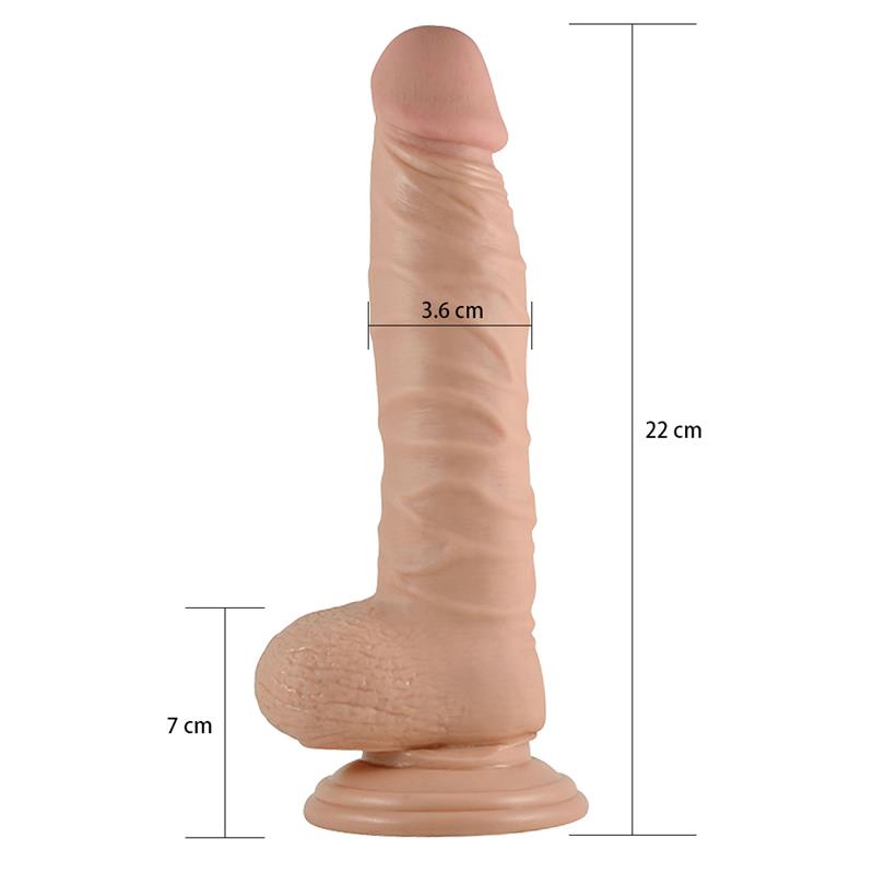 Dildo Real Extreme Realista 8.5 Natural