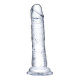 Dildo Realista Material Cristalino 19 Cm