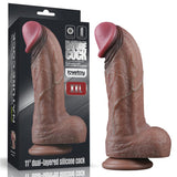 Dildo Silicona Dual Layered Xxl 11