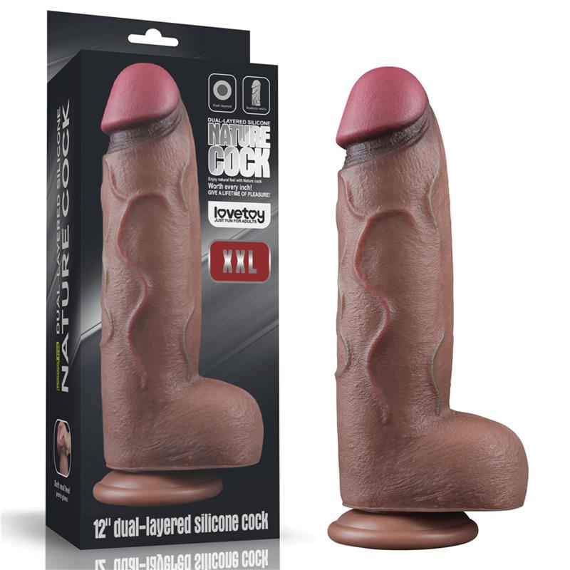Dildo Silicona Dual Layered Xxl 12