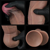 Dildo Silicona Dual Layered Xxl 9.5