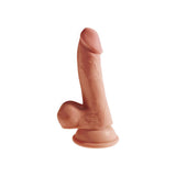 King Cock - Plus 3d Dildo Con Testiculos 17 Cm