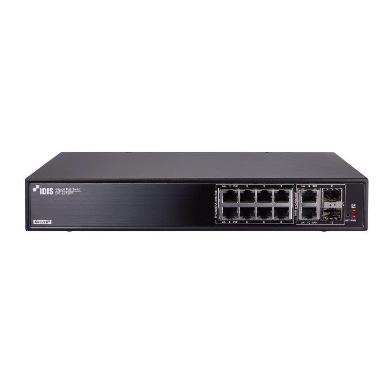 Directipt 8 Ports Poe Hub + 2  Sfp Ports Directip Gigabi
