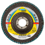 Disco Amoladora  Abrasivo Klingspor Smt 924 125x22,23 Mm Grano 80 Curva