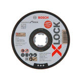 Disco De Corte Bosch Professional X-Lock Standard Para Acero Inoxidable, Ø 125 Mm, Diámetro 22,23 Mm, Wa 60 T Bf, Recto