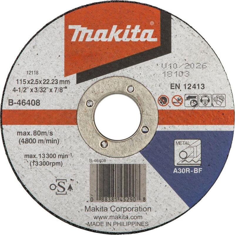 Disco De Corte Makita 115x2.5mm Acero