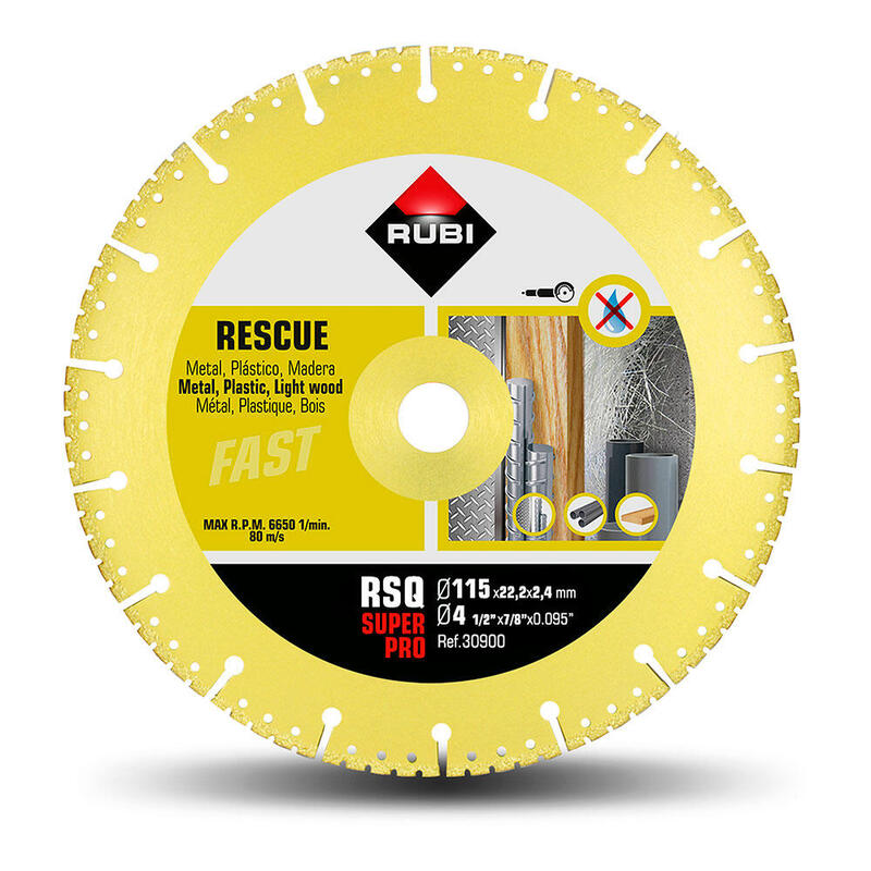Disco De Diamante Rsq Ø115mm Superpro R30900 Rubi