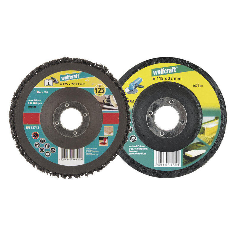 Disco De Limpiar Universal Ws Ø115mm 1673000 Wolfcraft
