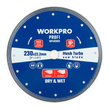 Disco Diamantado Continuo Mesh Turbo Profi Ø125 X 22,2 Mm