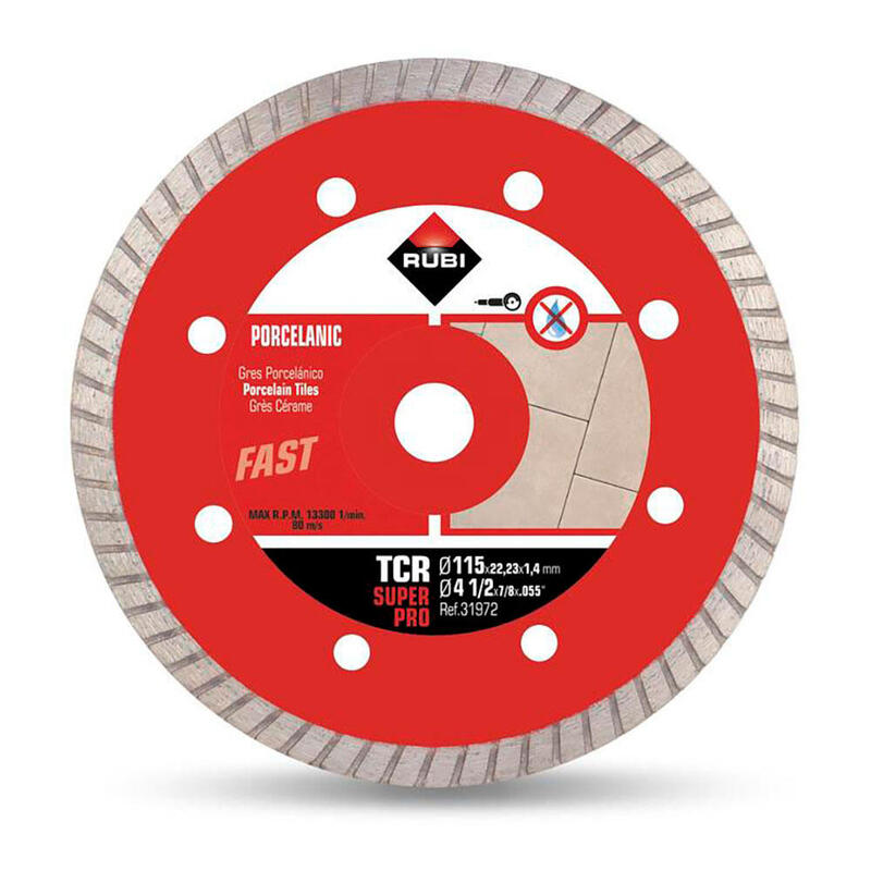 Disco Diamante Tcr 115 Superpro 31972 Rubi