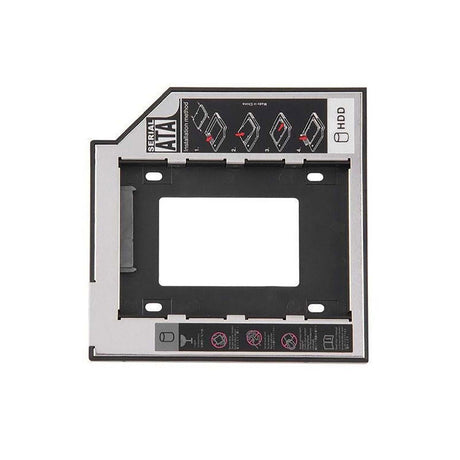 Soporte Carcasa Caddy Cd Dvd Para Disco Duro 2.5 2Nd Sata 12.7Mm Universal