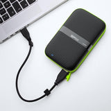 Disco Externo Hdd Silicon Power Armor A60 5000 Gb Negro, Verde