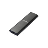 Disco M.2 Externo Philips 500gb Usb-C/Usb3.0 540mb Ultra Slim Gris