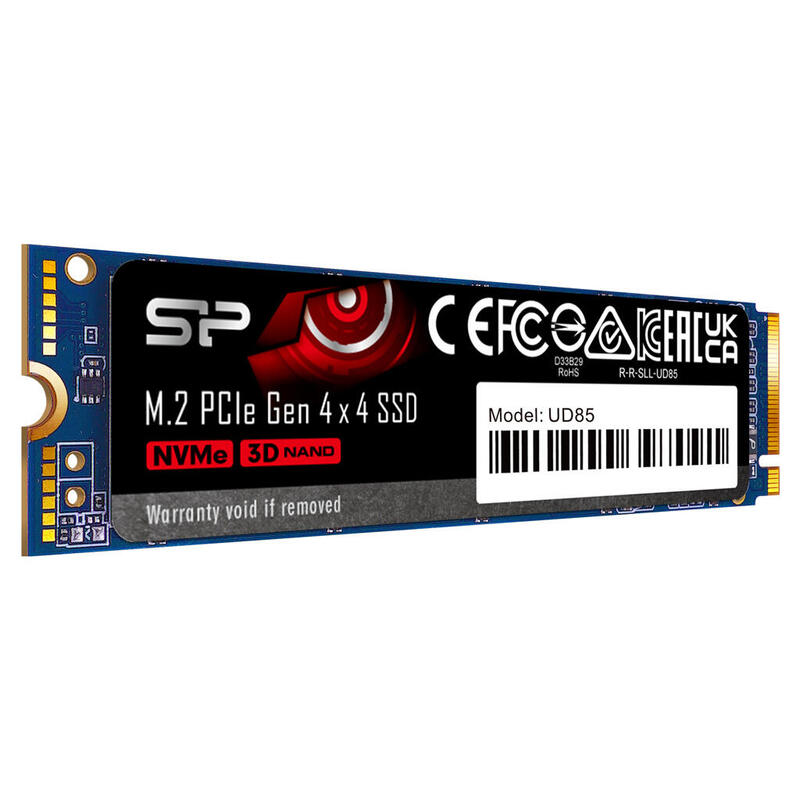 Disco Ssd 1tb Silicon Power Pci-E Ud85 Gen 4x4 Nvme