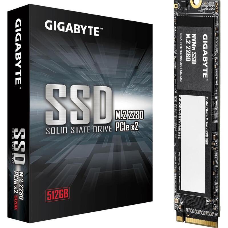 Disco Ssd  512gb Gigabyte M.2 2280 Nvme Pciex Gen3 G3nvme512g