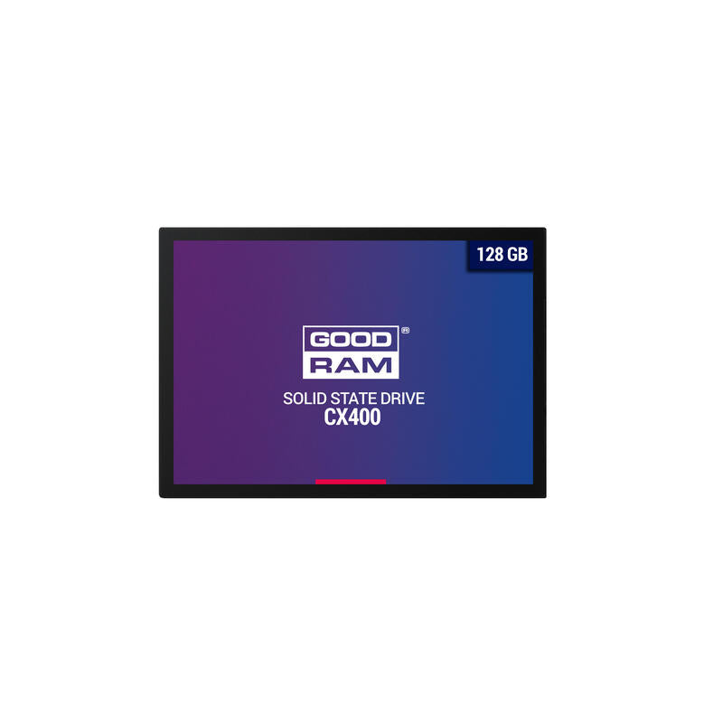 Disco Ssd Goodram Hd 2.5  128gb Sata3 Cx400  Lectura 550mb/S - Escritura 450mb/S Ssdpr-Cx400-128