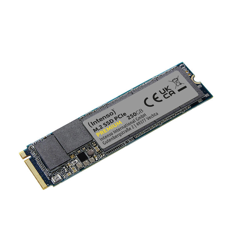 Disco Ssd Intenso Premium M.2 250gb Pcie Gen.3x4 2280 1100mb/S 2100mb/S 3d-Nand Flash Nvme 1.3