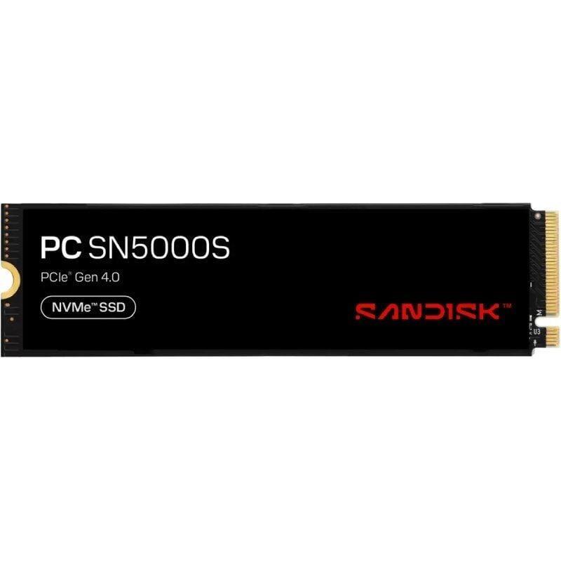 Disco Ssd Sandisk Pc Sn5000s 512gb M.2 2280 Pcie Gen4 Full Capacity