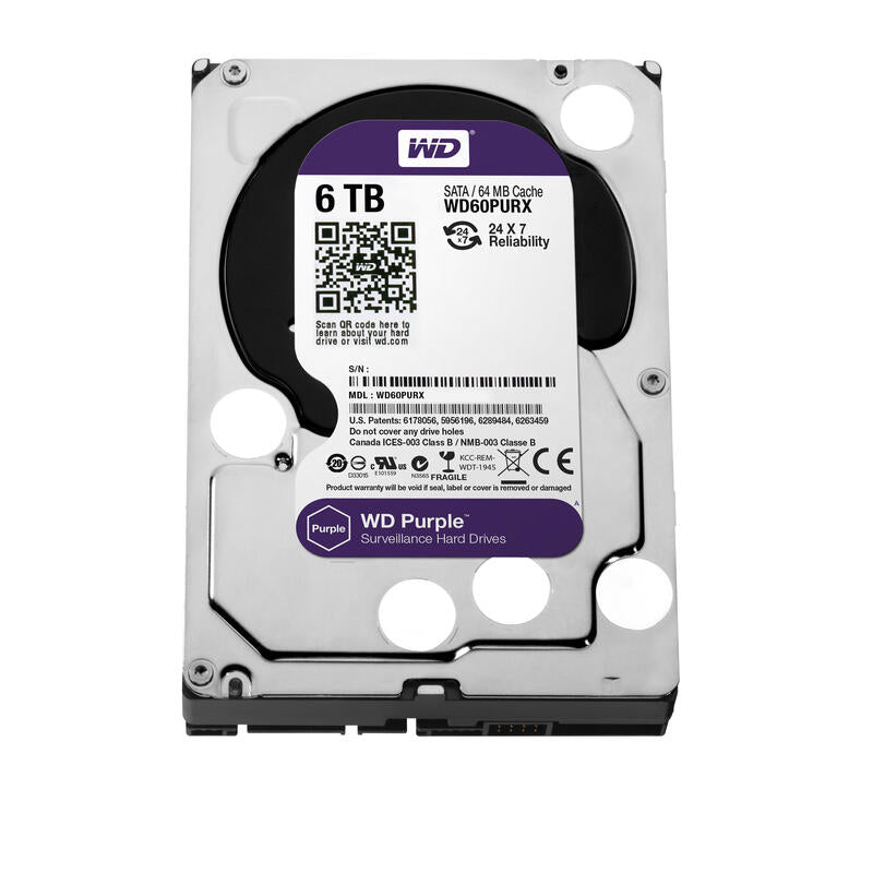 Disco Western Digital Purple 3.5 6000 Gb Serial Ata Iii