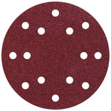 Discos Adhesivos De Lijar Corindón, Para Exc., Ø150 Mm, Grano80, Set 5 Uds