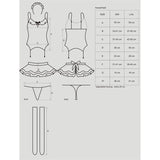 Disfraz De Sirvienta 5 Piezas Talla (Interno):S/M