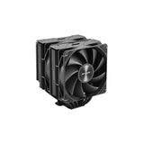 Disipador Fortron Mp7 Black, De Cpu Negro, 120 Mm Mp7 Black