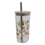 Disney - Vaso - Acrilico Cube Con Pajita 540 Ml Mickey