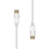 Displayport Cable 1.2 5m White