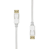 Displayport Cable 1.4 1m White - Warranty: 360m