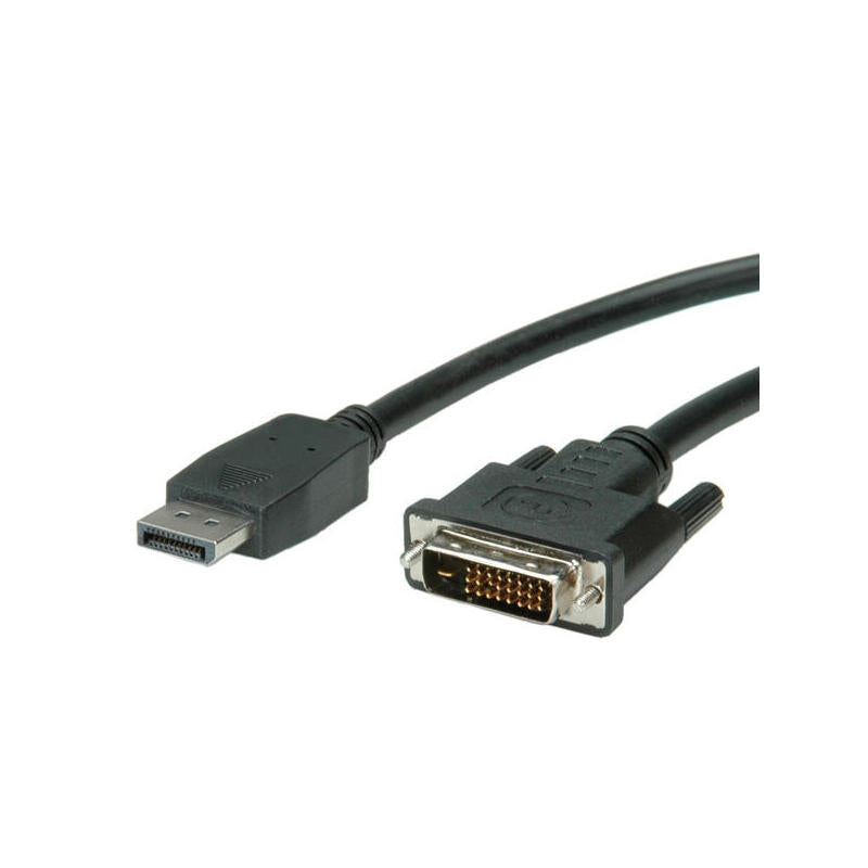 Displayport Cable, Dp-Dvi  (24+1), M/M 3 M