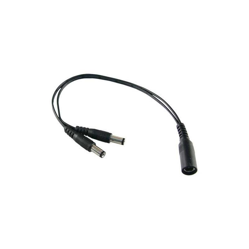 Distribuidor De Alimentación Para 2 Cámaras De Seguridad Con 1 Sola Fuente