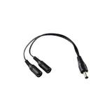 Distribuidor De Alimentación Para Cámaras De Seguridad- 1 Entrada  Macho Estándar - 2 Salidas Hembra