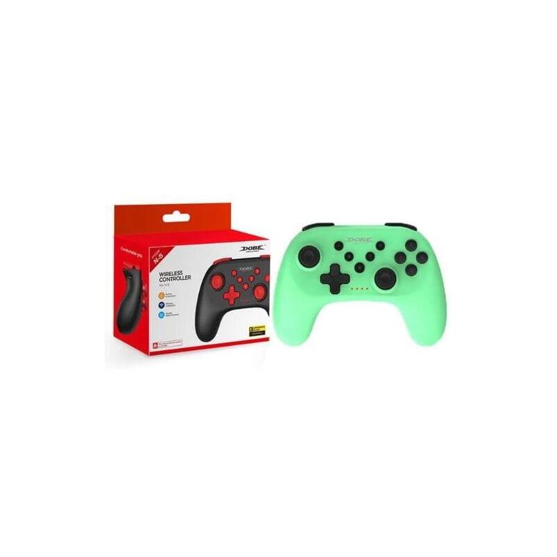 Dobe Tns-0117r Verde- Gamepad Inalámbrico Nintendo Switch/Pc